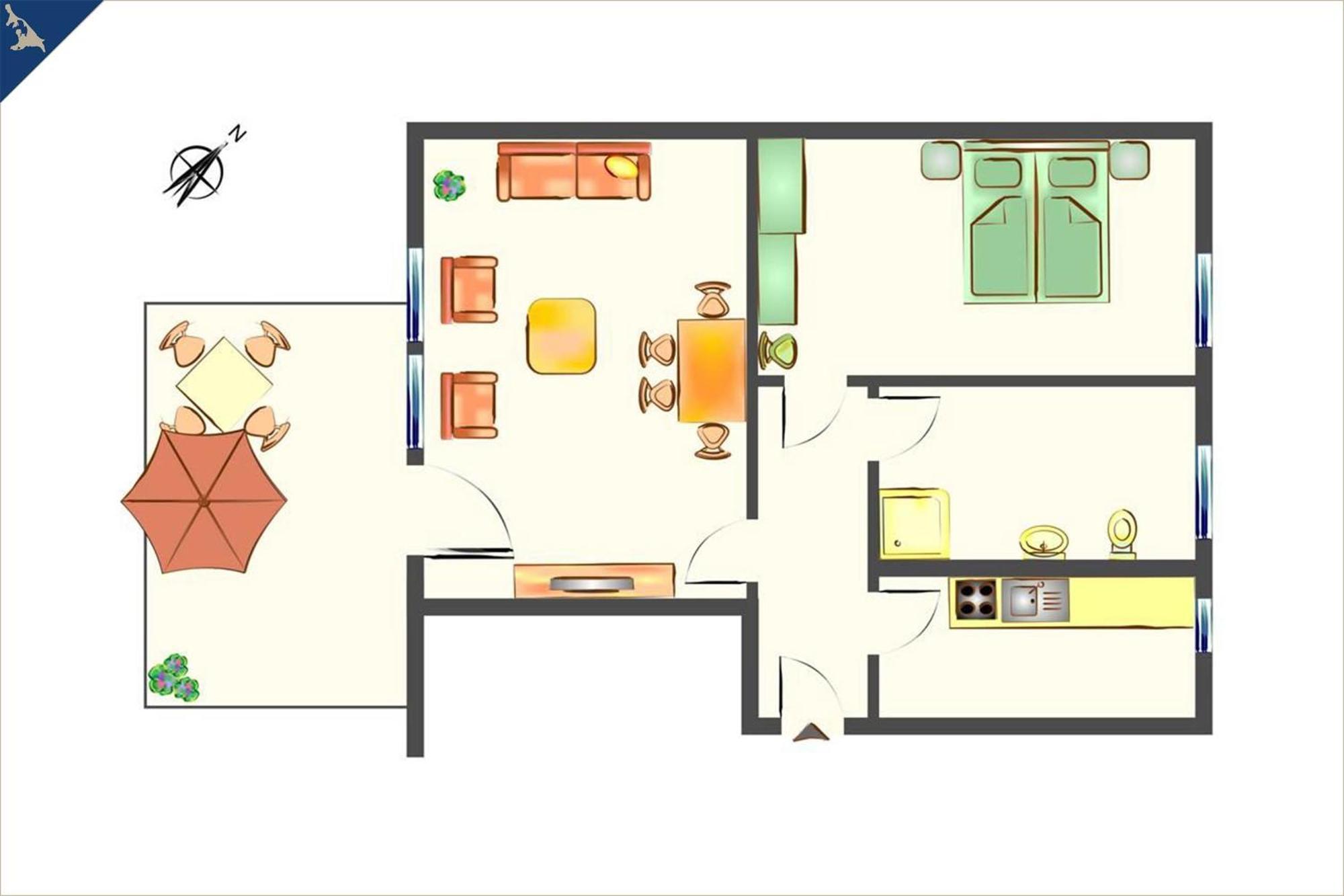 Waldsiedlung Waldhaus App 4.2 Apartman Korswandt Kültér fotó